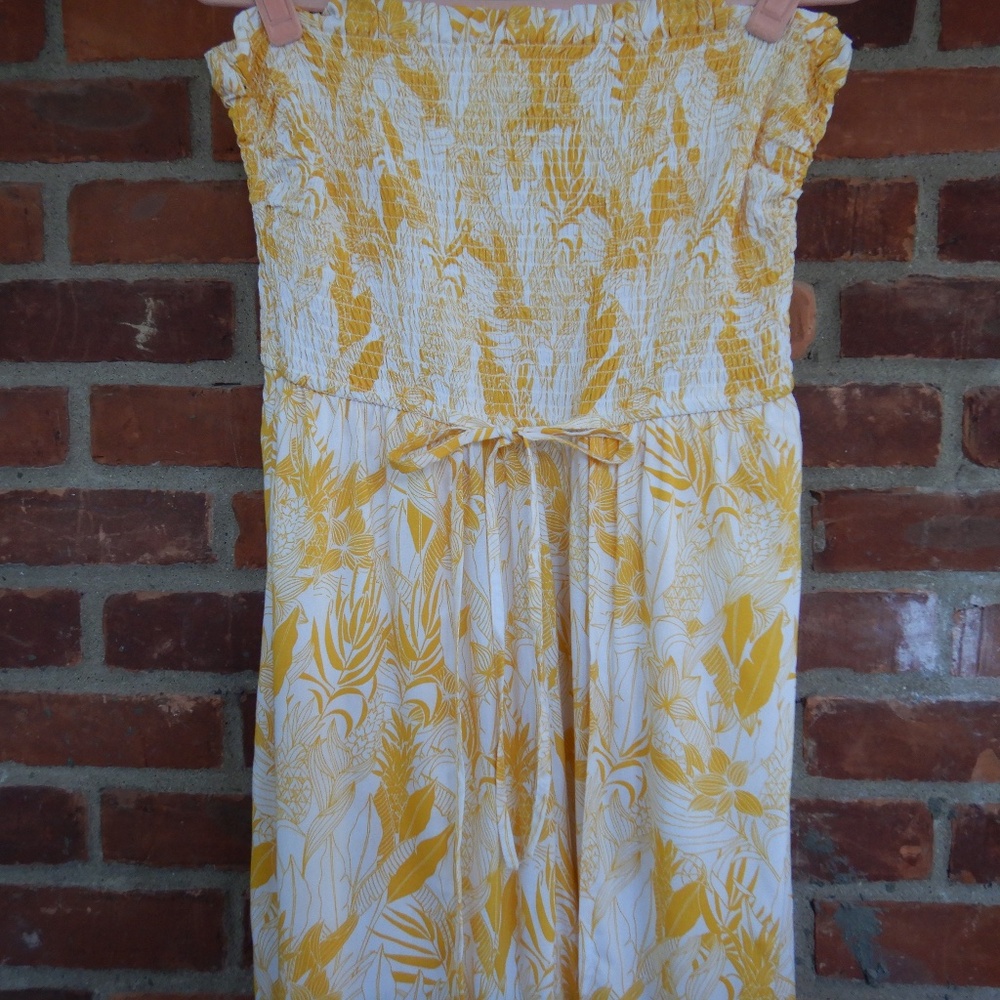 Strapless faux Dress Jumpsuit
